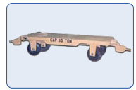 4-Wheel Trailer 10 Ton Capacity