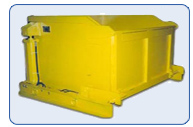 Front Discharge Material Bucket